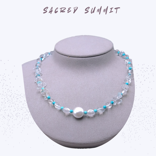 Sacred Summit | Himalayan Crystal & Premium Turquoise Set